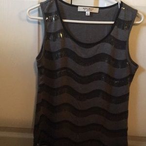 Nine West sequin shirt